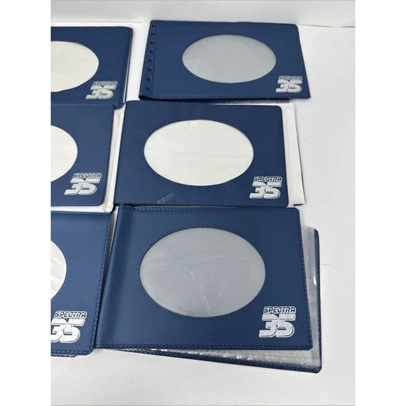 LOT OF 34 Vintage Walmart Spectra 35 Photo Albums Made In USA Mini 4x6 Blue - Picture 11 of 16